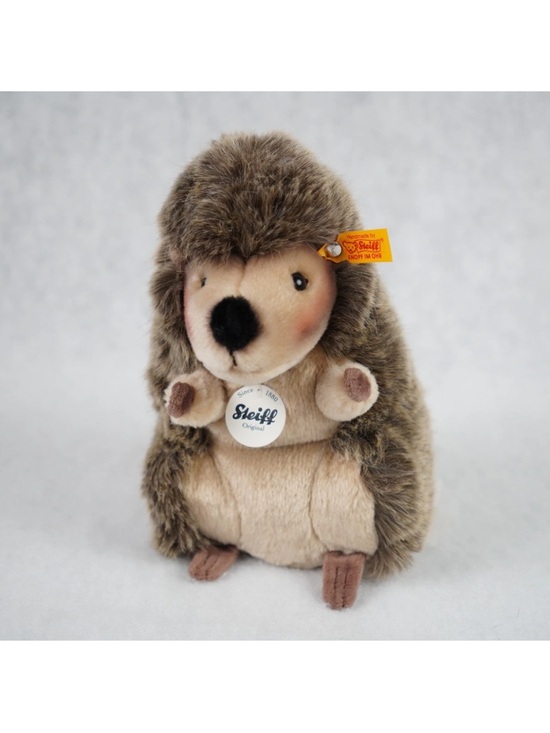 steiff Other - Steiff Joggi the Hedgehog 067211 Brown 8" Tall Handmade NWT